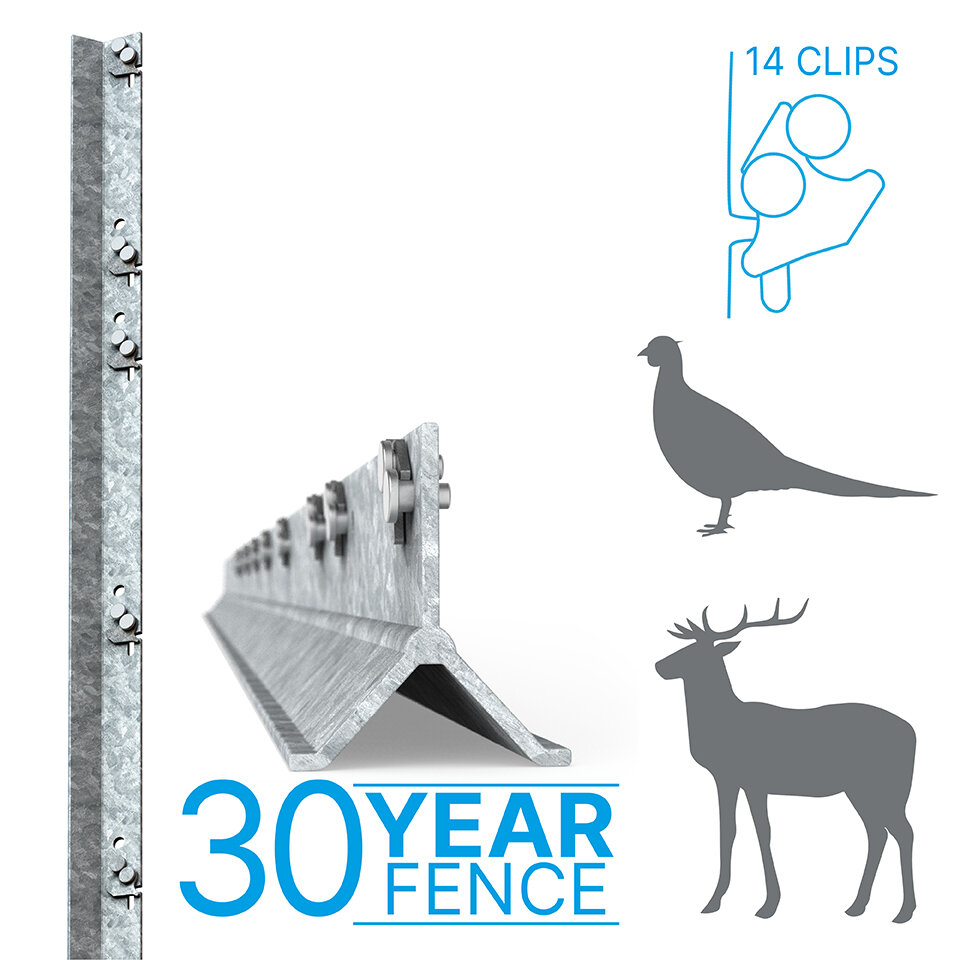 Clipex® Fencing Deer Standard Post 3.0m 