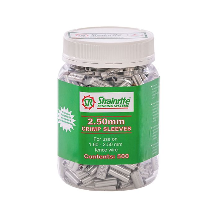 Strainrite Crimp Sleeves 2.5mm (500)