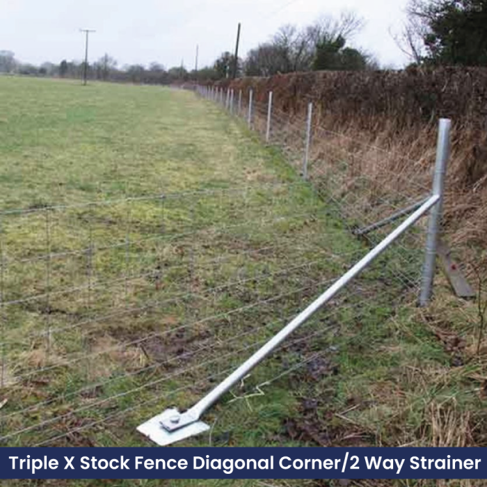 Triple X Corner Strainer