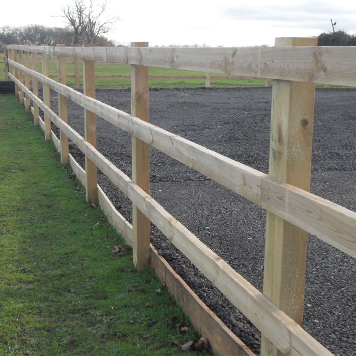 Sawn Post and Rail 