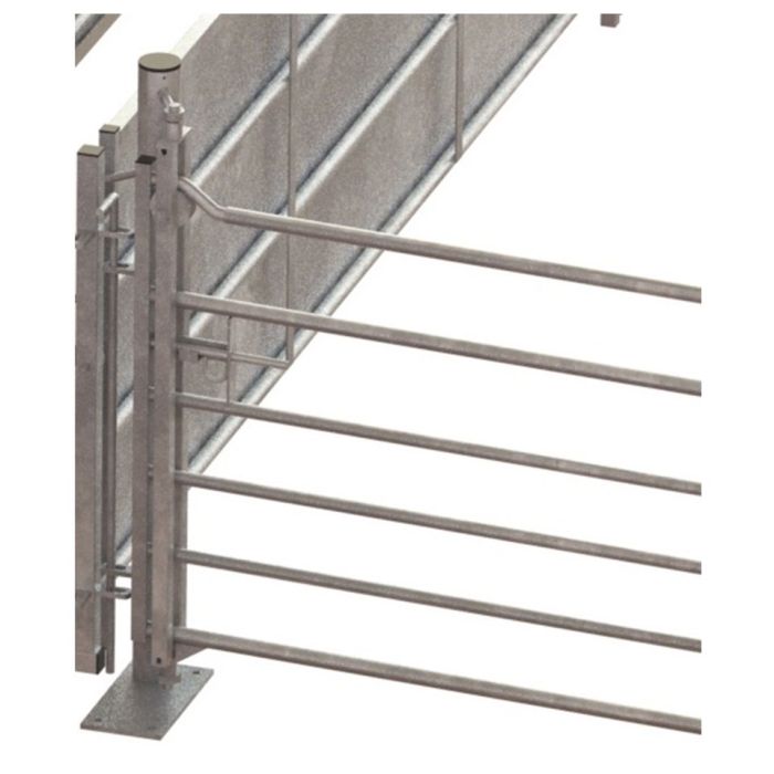 76mm Hang Post with Pivot to Suit Swing and Slide Gate