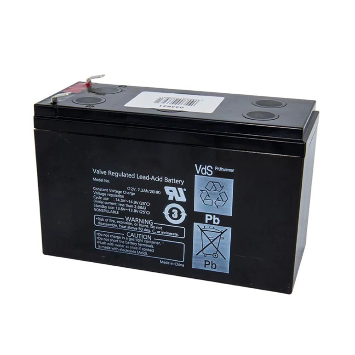12V 7.2Ah Battery (for S100, S200, S400)