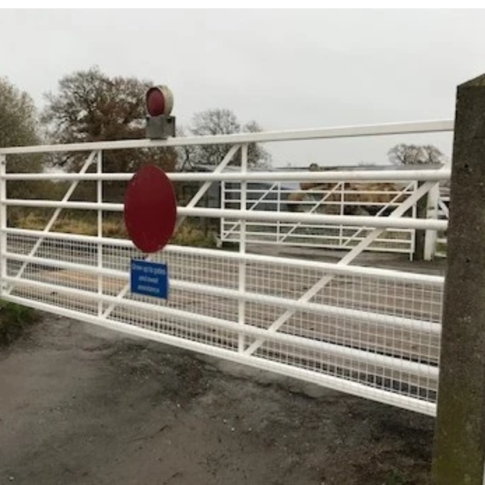 Railway Crossing Vehicle Access Gate