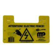Electric Fence Warning Sign