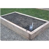 Green Oak Sleeper 2400mm x 200mm x 100mm