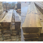 Softwood Sleeper 2400mm x 200mm x 100mm 