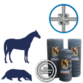 X™ fence® Badger/Stallion Fence XHT15-158-7.5