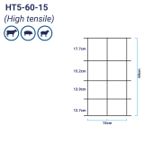 HT Hinge Joint Stock Fence HT5-60-15 100m