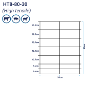 HT Hinge Joint Stock Fence HT8-80-30 100m