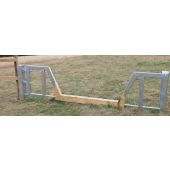 Heavy Duty Horse Friendly Vehicle Barrier
