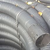 Non-perforated Plastic Land Drainage Pipe