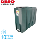 Deso SL1400BT 1400 Litre Slimline Bunded Oil Tank 