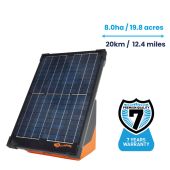 Gallagher S200 Solar Fence Energiser incl. 2 batteries (2x12V)