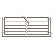 Pair of 6 Railed Gates in 2500mm Frame