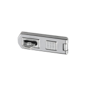 ABUS 100/100 - Hasp &amp; Staple Carded 100mm c/w Fixings