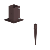 Fence Post Anchor Supports