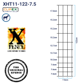 X™ fence® Equi-fence XHT11-122-7.5
