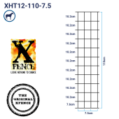 X™ fence® Equi-fence Maxi XHT12-110-7.5 