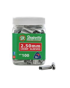 Strainrite Crimp Sleeves 2.5mm (100)