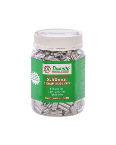 Strainrite Crimp Sleeves 2.5mm (500)