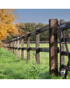 Dura&sup2; Post and Rail