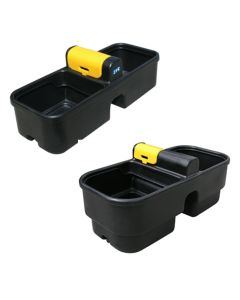 Fast-Fill Double Reservoir Water Trough