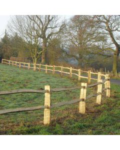 Cleft Chestnut Post and Rail