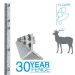 Clipex® Fencing Deer Standard Post 3.0m 