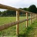 Half Round Fully Peeled Post and Rail 