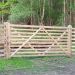 10 Rail Wooden Deer Gate