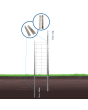 Clipex® Vertical Extension &amp; Brackets