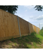  Concrete posts and closeboard fence