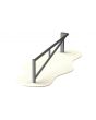 Hingleless Triangular Vehicle Barrier