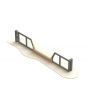 Heavy Duty Horse Friendly Vehicle Barrier 3660mm