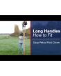 Petrol Hand Held Post Driver