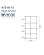 HT Hinge Joint Stock Fence HT5-60-15 100m