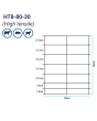 HT Hinge Joint Stock Fence HT8-80-30 100m