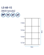 Hinge Joint Hedge Bottom Light Stock Fence L5-60-15 50m