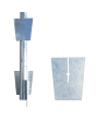 Triple X Stock Fence Box Corner/2 Way Strainer