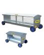 Sheep Hayrack on Wheels