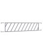 Diagonal Feed Fence Panel