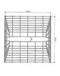 Double Sided Hay Feeder Basket