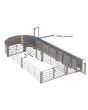 76mm Hang Post with Pivot to Suit Swing and Slide Gate