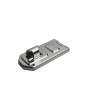 ABUS 140/120 - Diskus® Hasp &amp; Staple 120mm c/w Fixings