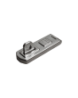 ABUS 100/100 - Hasp &amp; Staple Carded 100mm c/w Fixings