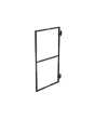 Adjustable Steel Gate Frame Kit | Black - Upto - dimensions of 1950mm (L) x 1200mm (W) x 40mm (T)