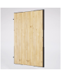 Adjustable Steel Gate Frame Kit | Black - Upto - dimensions of 1950mm (L) x 1200mm (W) x 40mm (T)