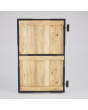 Adjustable Steel Gate Frame Kit | Black - Upto - dimensions of 1950mm (L) x 1200mm (W) x 40mm (T)