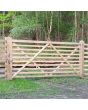 10 Rail Wooden Deer Gate