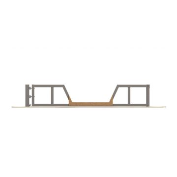 Heavy Duty Horse Friendly Vehicle Barrier